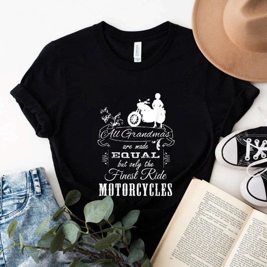 Biker Chick Shirt Grandma Motorcycle Biker Tee #b07mmswjpc