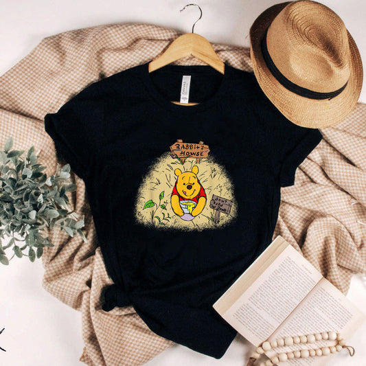 Disney Winnie The Pooh Rabbit’s House Don’t Feed The Bear T-shirt #B0939YYZ5K