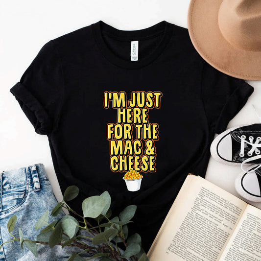 I'm Just Here For The Mac And Cheese Matching Thanksgiving T-Shirt #b09jl154g2