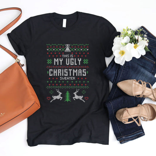 This Is My Ugly Funny Christmas Xmas Holiday Gifts T-Shirt